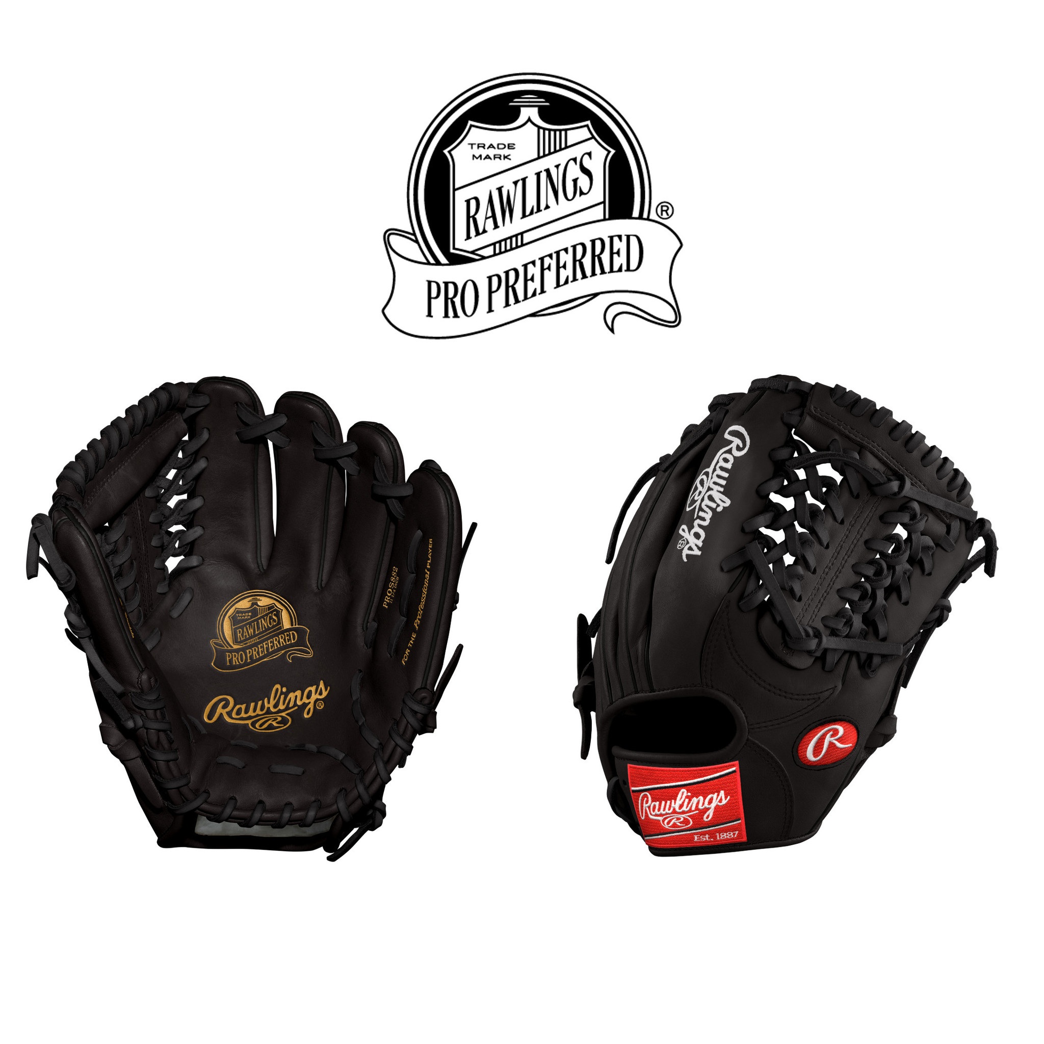 Rawlings Custom Pro Shop Glove Baseball Town