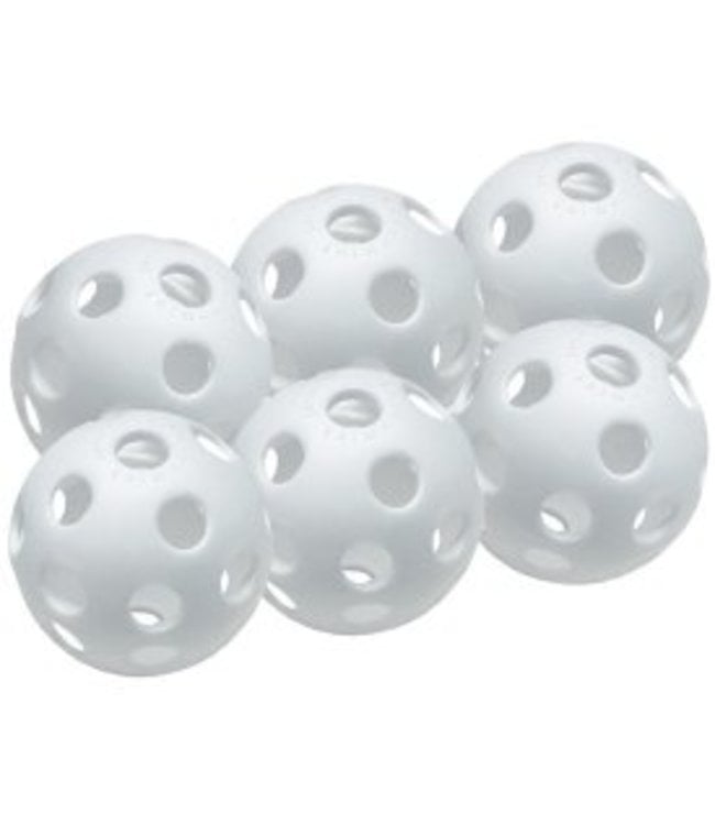 EASTON 9" White Plastic Training Balls (6PK)