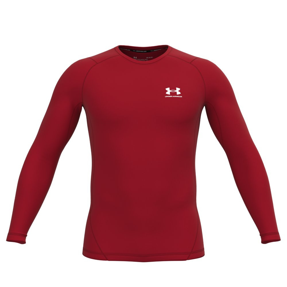 T-Shirt de Compression Homme HeatGear, Rouge - 1…