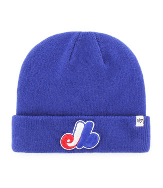 47BRAND Tuque MLB Raised Cuff des Expos de Montreal