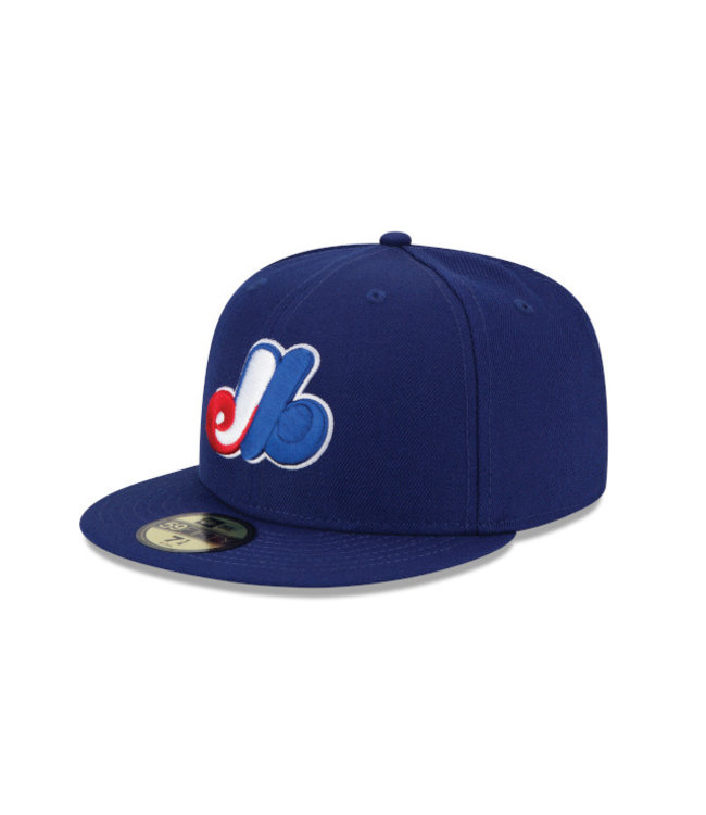 Montreal Expos New Era Logo 39THIRTY Flex Hat - Black