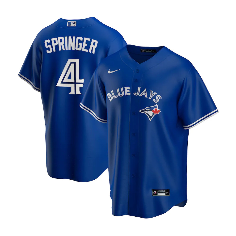 George Springer Toronto Blue Jays Autographed Grey Nike Authentic Jersey -  Autographed MLB Jerseys at 's Sports Collectibles Store