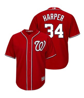 MAJESTIC B. Harper Youth Jersey