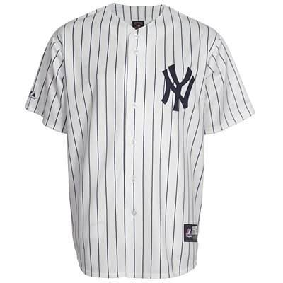 Chemise Réplique Home des Yankees de 
