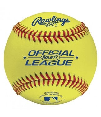 RAWLINGS ROLB1Y Baseball Ball (Un)