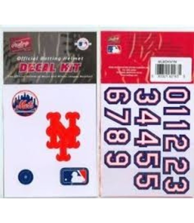 RAWLINGS MLB Decal Kit Baseball Town