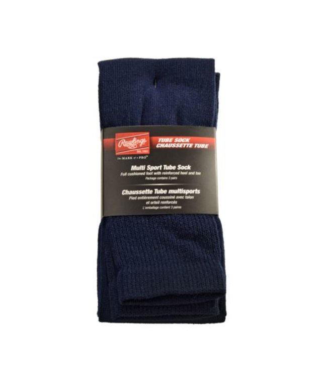Rawlings Tube Baseball Sock 3 Pack