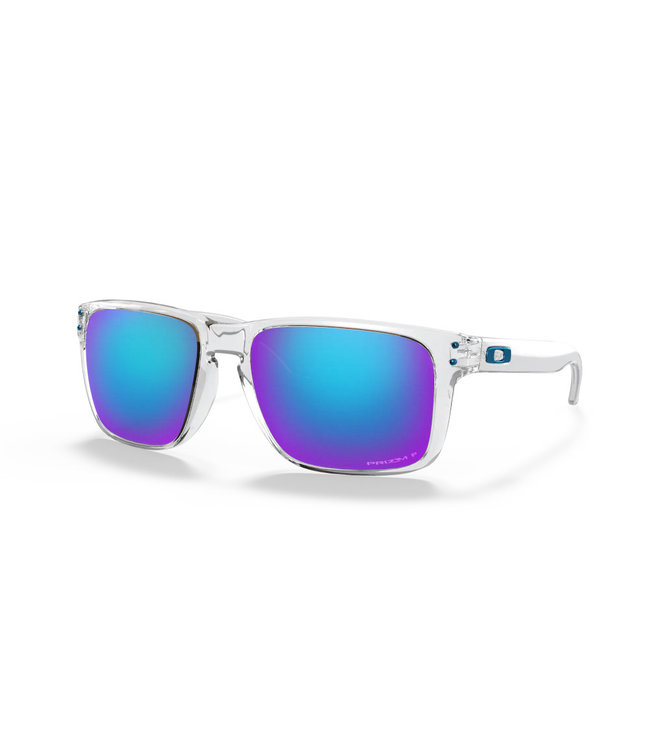 Holbrook XL Polished Clear W Prizm Sapphire Iridium Polarized
