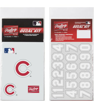 RAWLINGS Ensemble de Decal Réplique MLB