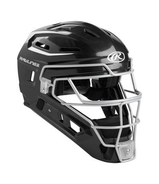 RAWLINGS CHR2S Renegade Catcher's Helmet Black/Silver Adult