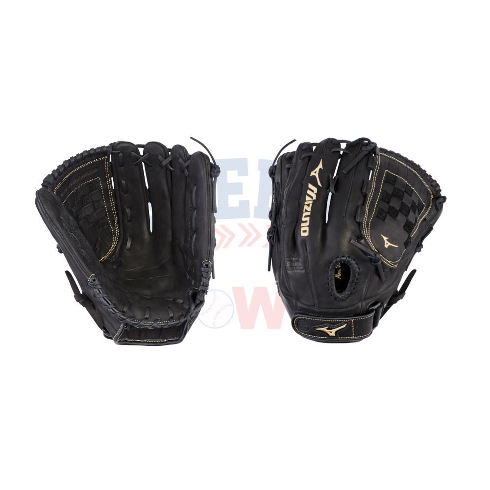 Gant de baseball pour droitier - Gants de softball Fastpitch Slowpitch - Pour adultes et jeunes - Tailles : 9,5 à 12,5 - Plusieurs styles (noir