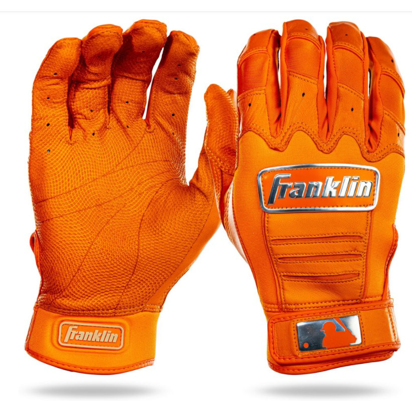 Gants De Frappe Baseball Franklin CFX PRO – Homme, Taille XL, Cuir Gris, Neufs