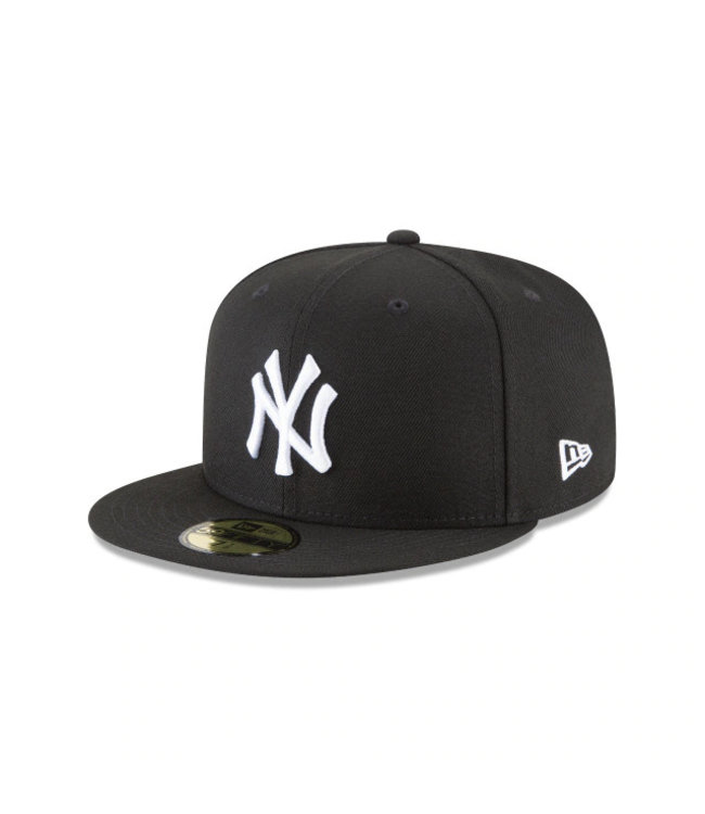 New York Yankees Black and White 59Fifty Cap - Baseball Town