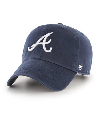 47BRAND Casquette MLB Clean-Up des Braves d'Atlanta