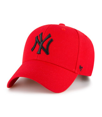 47BRAND Casquette Rouge MLB MVP des Yankees de New York