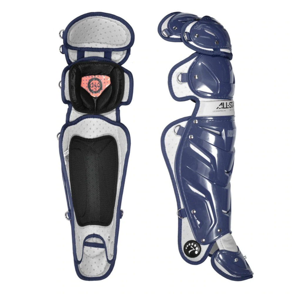 System7 Axis Adult 16.5" Catcher's Leg Guard Baseball Town