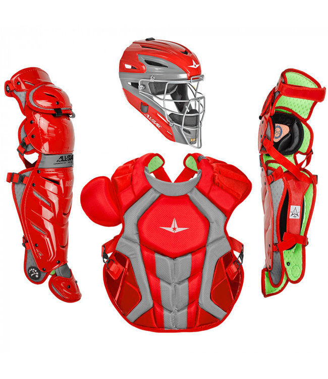 ALL STAR Goalie Helmet Adult System 7 Axis Catcher's Kit
