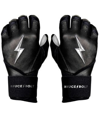 Bruce Bolt Premium Pro Long Cuff Chrome Series Batting Gloves