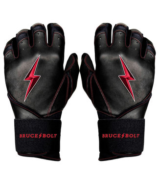 Bruce Bolt Premium Pro TC42 Series Long Cuff Batting Gloves