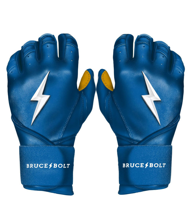 Bruce Bolt Gants de Frappeur Premium Pro Long Cuff