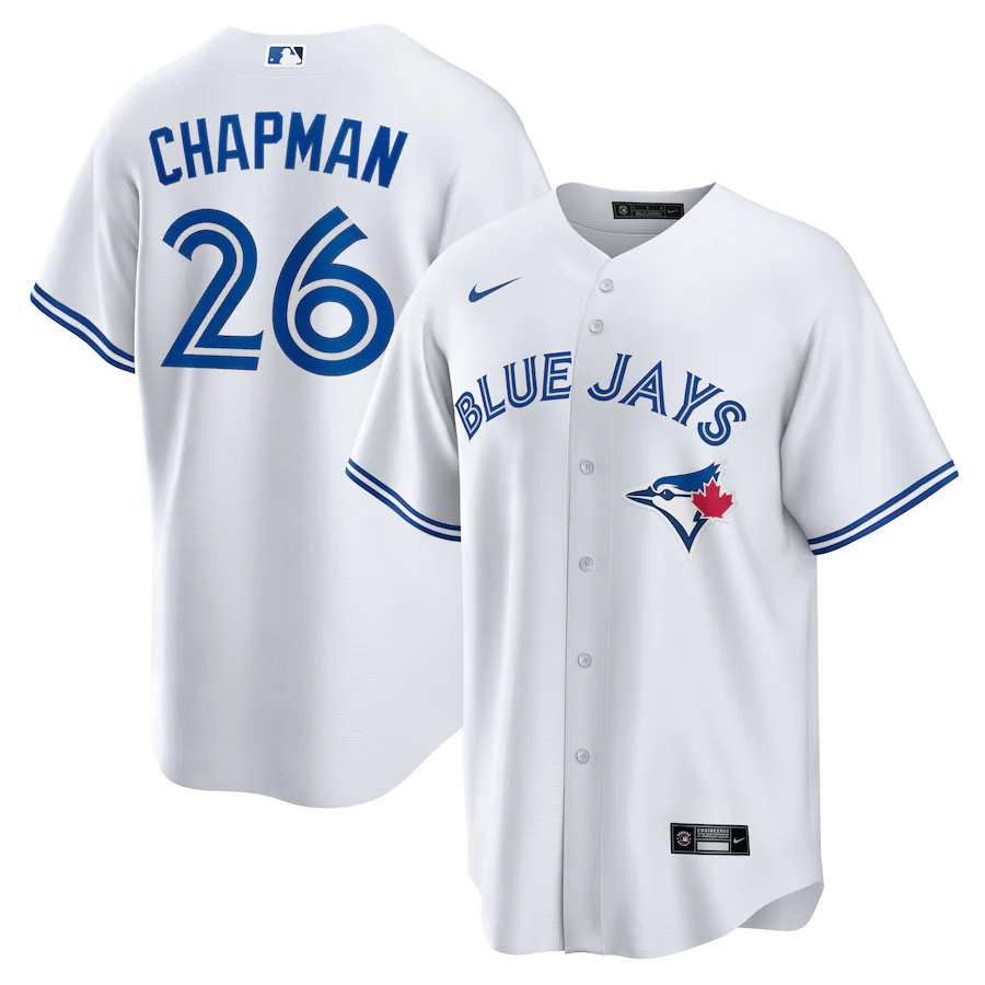 Toronto Blue Jays Matt Chapman Replica Home Jersey - Baseball Town