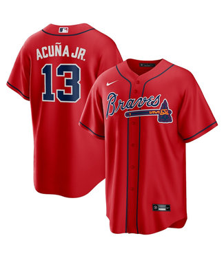 Nike Chemise Junior Ronald Acuna Jr. Alt. 3 des Braves d'Atlanta