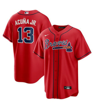 Ronald Acuna Jr. Atlanta Braves Nike Infant Player Name & Number T-Shirt -  Navy