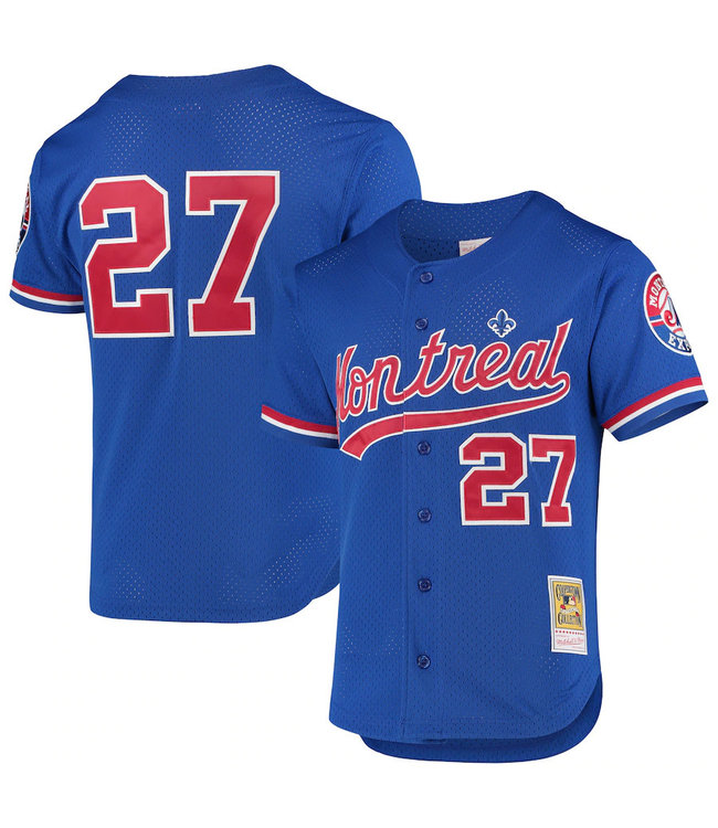 Montreal Expos Baseball Sublimated Jersey - Vladimir Guerrero