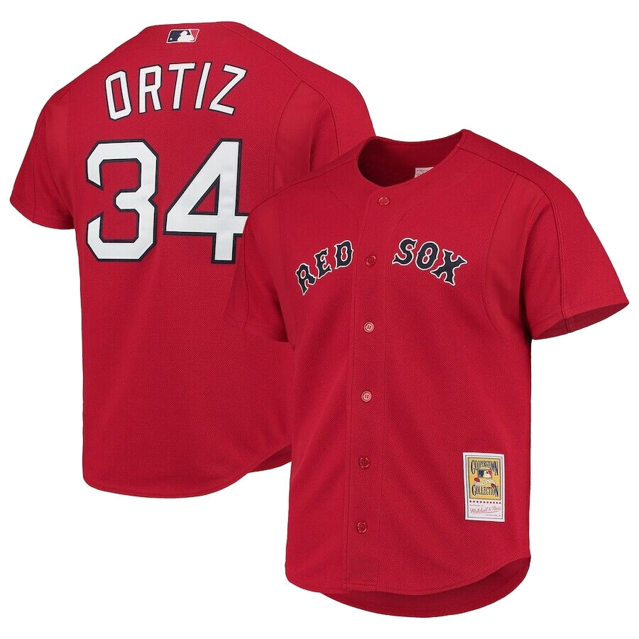 Boston Red Sox David Ortiz Jersey - Baseball Town