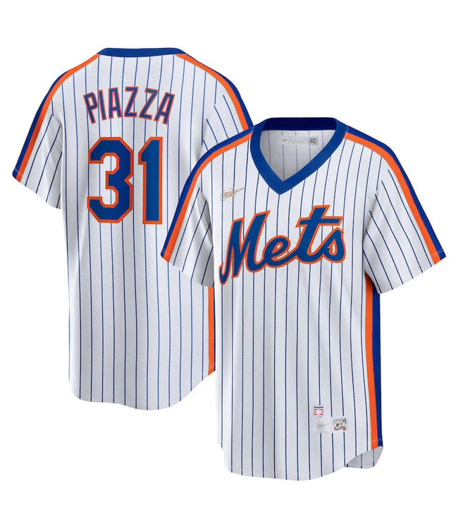 New York Mets Mike Piazza Home Replica Jersey - Baseball Town