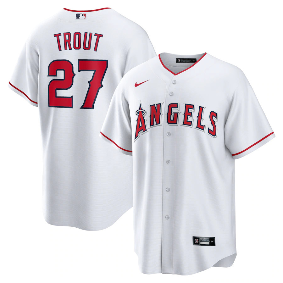 Los Angeles Angels Mike Trout Stacked Tee Shirt