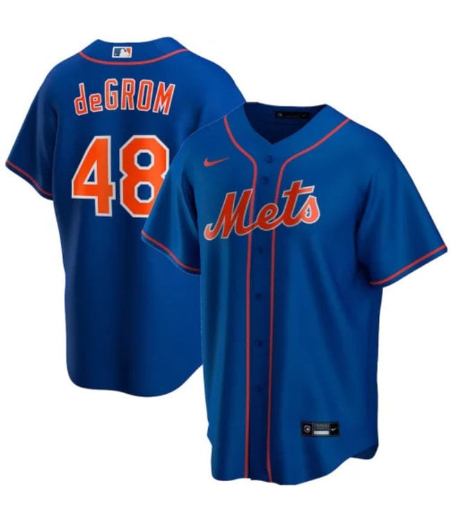 New York Mets Jacob deGrom Alt. Youth Jersey
