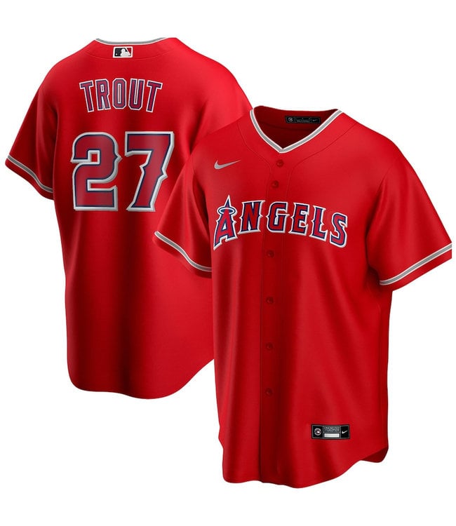 Mike Trout Los Angeles Angels Alt. 1 Youth Replica Jersey