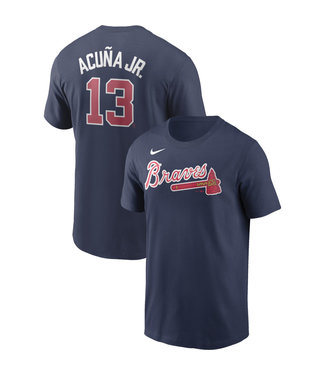 Nike Atlanta Braves Ronald Acuna Jr. Adult T-Shirt
