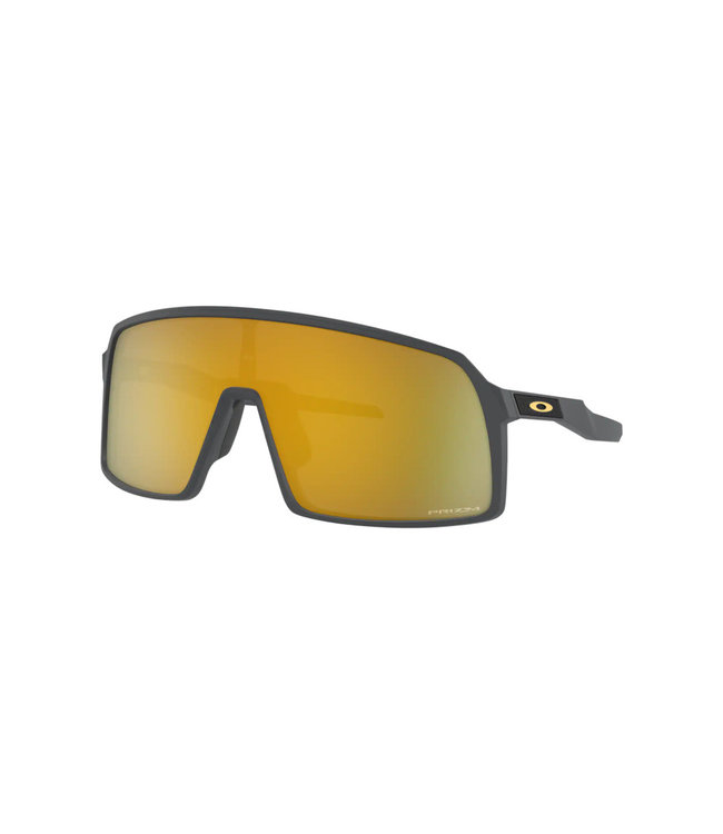Sutro Matte Carbon with Prizm 24K Sunglasses