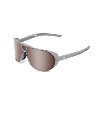 100% Westcraft Soft Tact Cool Grey Sunglasses