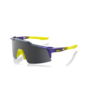 100% Speedcraft SL Matte Metallic Digital Brights Sunglasses
