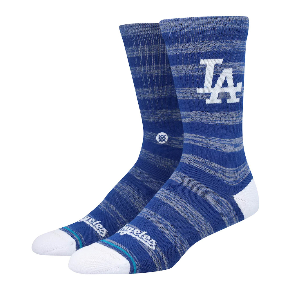 MLB Twist Crew Dodgers Socks Baseball Town