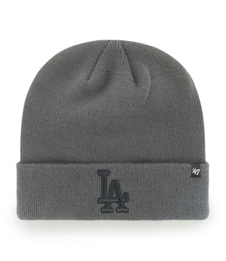 47BRAND Los Angeles Dodgers MLB Raised Cuff Knit Charcoal