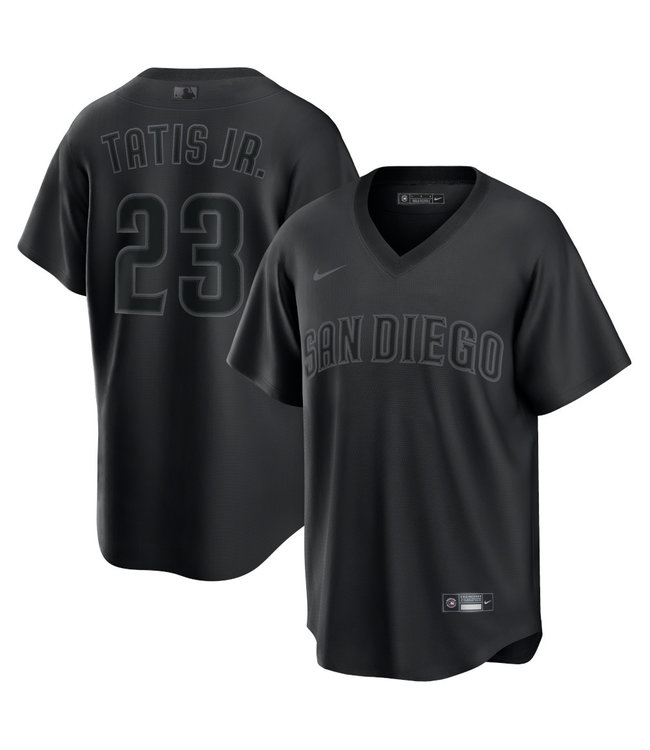 Nike Fernando Tatis Jr. San Diego Padres Pitch Black Fashion Jersey