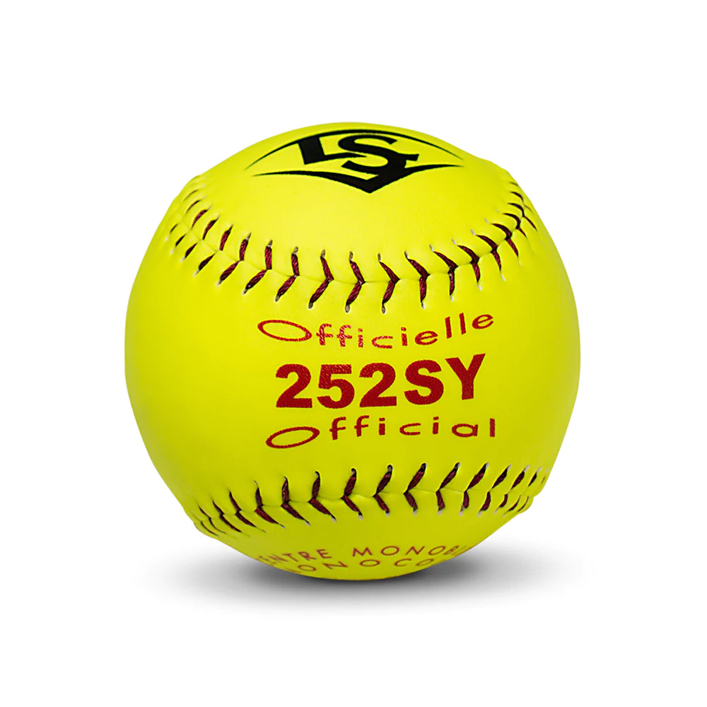 Ancien softball officiel en bois dur Nite and Day n° 100 CN