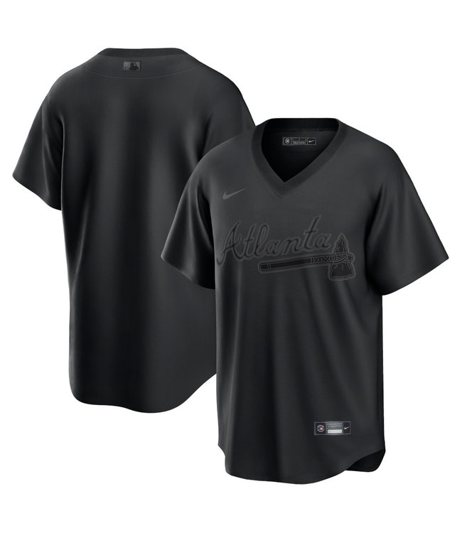 Nike Chandail Pitch Black Fashion des Braves d'Atlanta