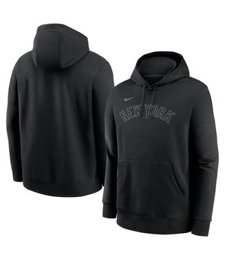 Nike Hoodie Blackout Wordmark des Yankees de New York