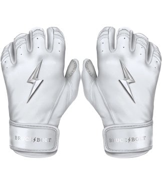 Bruce Bolt Premium Pro Short Cuff Chrome Series Batting Gloves