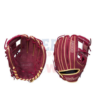 WILSON A2000 November 2022 Glove of the Month 1975 Crimson Velvet 11.75"