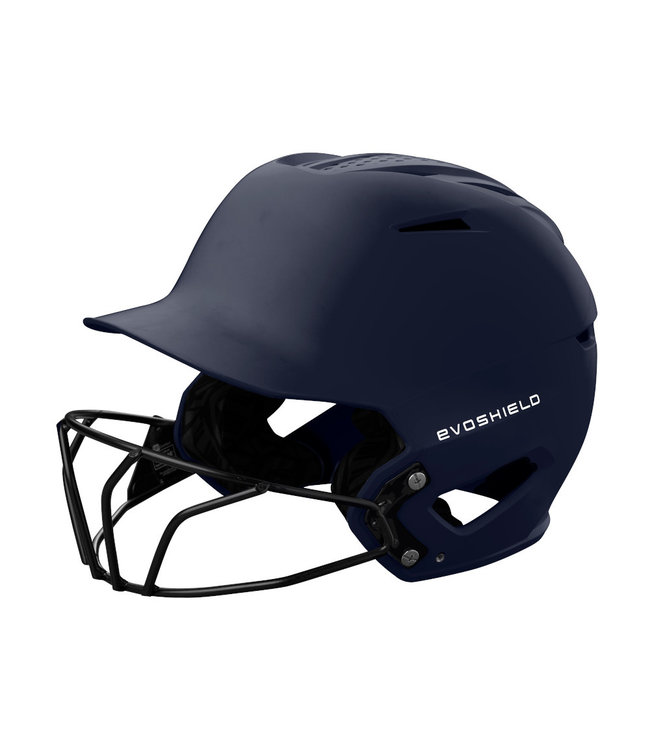 Casque de Frappeur EVO XVT 2.0 Mat avec Protecteur Facial