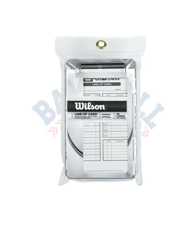 WILSON 3x Line Up Cards 30pk Boxed