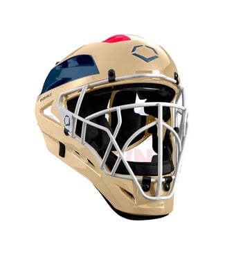 New Navy Blue Pro-SRZ Catcher's Two Piece Mask