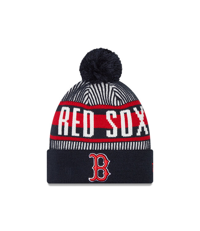 Tuque Knitstriped D3 des Red Sox De Boston