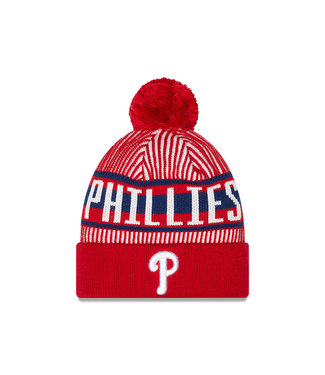 NEW ERA Tuque Junior Knitstriped D3 des Phillies de Philadelphie